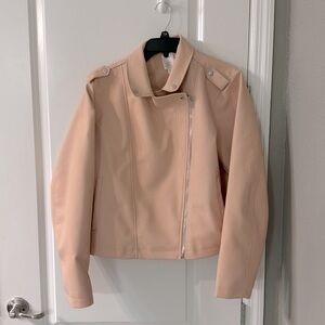 Jacket - pink with zipper and short length